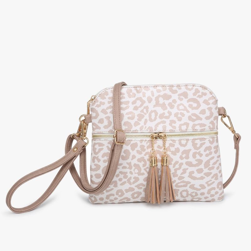 Tara Crossbody Cheetah-Nude